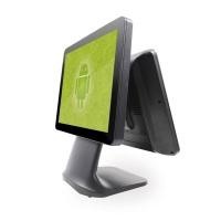 Mesin Kasir POS All-in-One dengan Layar Sentuh 15 inci, Printer, dan Sistem Kasir untuk Restoran dan Ritel
