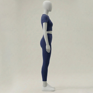 Conjunto de 2 piezas de pantalones deportivos elásticos con cremallera en el tobillo y capucha, estilo cargo, para mujer y unisex, 2026 - Product Image 3