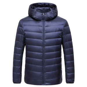 Veste Safari en Toile Couleur Unie pour Homme Grande Taille Imperméable avec Fermeture Éclair Col Mandarin Broderie Floquée Service OEM Printemps - Product Image 1