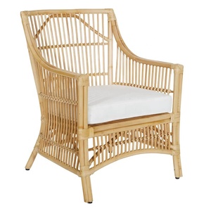 สไตล์โมเดิร์นเก้าอี้หวายธรรมชาติทําด้วยมือสําหรับห้องนั่งเล่นหรือโรงแรมและร้านอาหารวิลล่าจากเวียดนาม G89 - Product Image 1