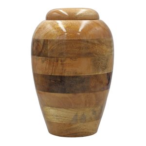 Urna de cremación clásica de madera, urna tradicional de madera, urna conmemorativa para cenizas humanas, urna funeraria, urna de entierro de madera hecha a mano para adultos - Product Image 2