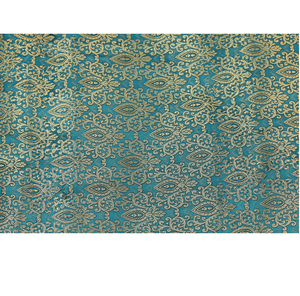 Tela de Brocado de Poliéster Ecológica Premium con Estampado de Flores Abstractas, Textil Suave y Brillante para Ropa de Moda Femenina y Diseños de Diseñadores - Product Image 2