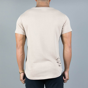 <b>Men</b>’s Two-Tone Slim Fit T-Shirt Color Block, <b>Stretch</b> Cotton, Athletic Gym Casual Tee, Short Sleeve Crew Neck - Product Image 6