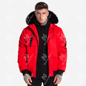 Veste d'hiver pour homme, chaude, avec logo personnalisé, design tendance, veste matelassée en coton personnalisée, veste d'hiver élégante pour homme avec capuche - Product Image 5