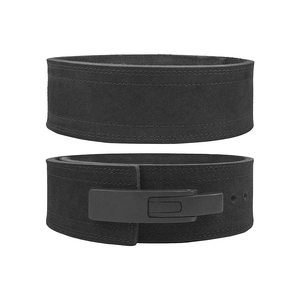 <b>Synthetic</b> <b>Leather</b> 10mm Powerlifting Belt Lever Buckle Cowhide <b>Leather</b> Adjustable Weightlifting & Powerlifting Heavy Duty - Product Image 1
