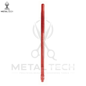 Kit de fabrication de perruques Lace Front avec aiguilles de ventilation en aluminium rouge et micro-aiguilles en acier de 4 tailles (1-1 à 3-4) pour tissage de cheveux - Product Image 4