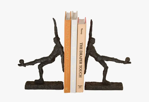 Sujetalibros Metálicos Hechos a Mano, Decorativos y Resistentes, Juego de Sujetalibros Indios para el Hogar, Oficina o Biblioteca - Product Image 4