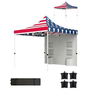 Carpa Plegable con Diseño de Bandera Americana, Toldo, Pavilón - Product Image 5