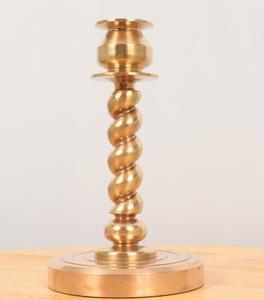 Premium <b>Gift</b> Metal Aluminum <b>Candle</b> Holder Golden Traditional Design Handmade Eco-Friendly for Easter Valentine's Day Birthday - Product Image 3