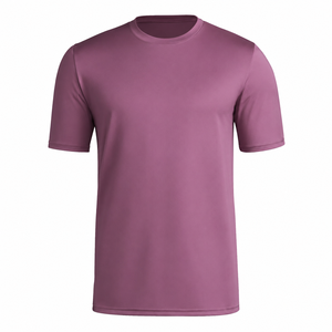 เสื้อยืดออกกำลังกายแบบถัก แห้งเร็ว สำหรับผู้ชาย ขายส่ง รับผลิตตามแบบ OEM สำหรับการออกกำลังกาย - Product Image 2