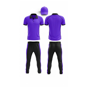 Conjunto de Camiseta de Cricket Sublimada Personalizada de Alta Calidad |   Uniforme Completo de Cricket para Hombres, Mujeres y Jóvenes, Camiseta Polo y Pantalones - Product Image 3