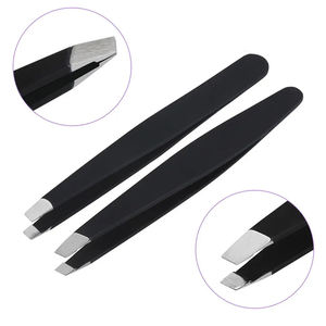 Pinzas de precisión de acero inoxidable duraderas para cejas y vello facial, punta puntiaguda para el tratamiento del vello encarnado - Product Image 5