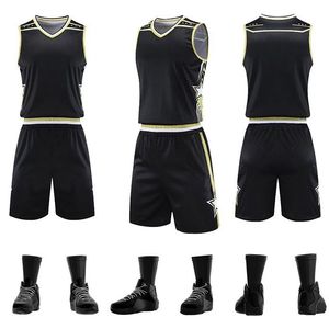 Pro-fit Kit complet uniforme de basket-ball maillot en sergé cousu en Polyester de qualité supérieure maillot de basket-ball de grande taille - Product Image 2