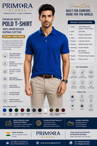 Fabricante de Camisetas de Algodón Supima Mercerizado en India, Proveedor de Ropa 100% Algodón Supima, Exportación de Camisetas de Algodón Mercerizado Premium - Product Image 2