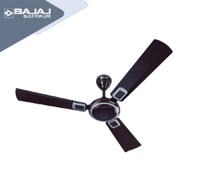 Bajaj cao cấp 1200 mm sô cô la nâu Quạt trần điện làm mát không khí hộp điều khiển cơ khí có thể gập lại thiết kế-esperanza - Product Image 1