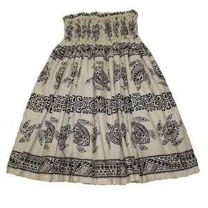 กระโปรงแม็กซี่ปักลายดอกไม้สไตล์ฮาวายสำหรับผู้หญิง เหมาะสำหรับวันหยุดพักผ่อนฤดูใบไม้ร่วง ใส่สบาย น้ำหนักเบา ระบายอากาศได้ดี - Product Image 4