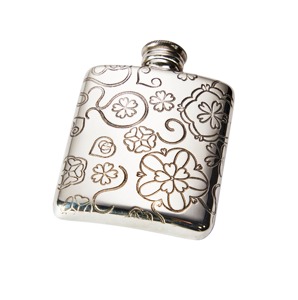 กระติกน้ำเงินสลักลายคุณภาพสูงสำหรับเป็นของขวัญ กระติกน้ำสำหรับผู้หญิงทันสมัย และอุปกรณ์พกพาเครื่องดื่มสำหรับผู้หญิงจากอินเดีย - Product Image 1