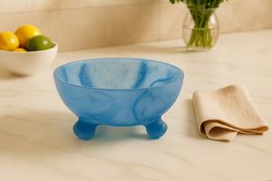 Cuenco decorativo moderno de resina epoxi para una elegante disposición de mesa que agrega una belleza única con un patrón de resina. - Product Image 6