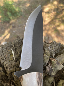 Couteau à lame fixe en acier à haute teneur en carbone, fait main, personnalisé, avec manche en corne, pour le camping en plein air, la survie, OEM ODM - Product Image 3