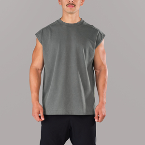 Débardeur de sport pour homme respirant, écologique, à séchage rapide, 100% polyester, pour musculation, yoga, entraînement - Product Image 6