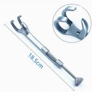 Pinza para huesos Lambert Lowman de 18,5 cm, instrumento quirúrgico veterinario ortopédico, herramienta profesional para huesos de acero inoxidable - Product Image 6