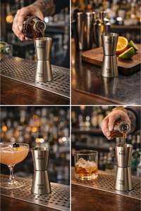 Bartender <b>measuring</b> tool cocktail <b>measuring</b> tool professional bar <b>measuring</b> tool professional mixology <b>measuring</b> tool <b>drink</b> mix - Product Image 2