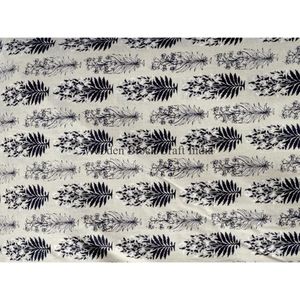 Beautiful Organic Indian <b>Wooden</b> <b>Block</b> Art Hand <b>Block</b> Print 100% Cotton Fabric High Quality Four Seasons for Clothing - Product Image 5
