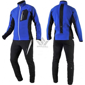 Ensemble de survêtement unisexe jaune SPARKWELL INDUSTRY avec capuche, sweat à fermeture éclair intégrale et pantalon de jogging à cordon de serrage en coton et polyester - Product Image 3