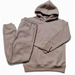 Private Label Winter Casual Tracksuit Set Wholesale Custom for Blank <b>Lightweight</b> <b>Hoodie</b> Jogger 2 Piece Set Boys Clothing - Product Image 5