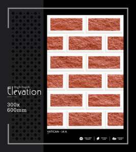 Azulejo de Porcelana Arquitectónico de Alta Profundidad 300x600mm 30x60cm 12x24, Panel Decorativo de Cerámica Mate con Textura Perforada para Interiores - Product Image 2