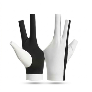 Guantes de billar OEM al por mayor, los mejores para jugadores de billar y snooker, con 3 dedos - Product Image 5