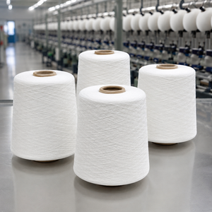 Hilo de Tejer 100% Algodón Peinado NE 40s/1, Hilo Textil Suave y Duradero para la Fabricación de Ropa - Product Image 1