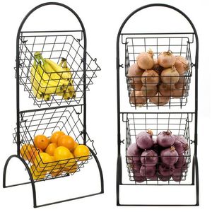 Large Capacity Metal Fruit <b>Basket</b> for Kitchen Countertop Storage Organizer Dining <b>Table</b> Centerpiece Modern Home Decor - Product Image 4