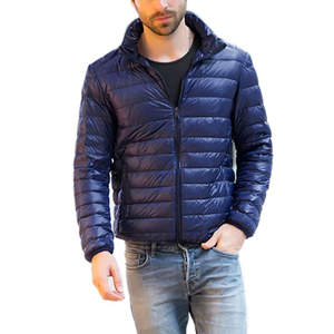 New Arrival Winter Wear <b>Men</b> Puffer <b>Jacket</b> With Logo High Quality New Arrival Design Lightweight Windproof Puffer <b>Jackets</b> - Product Image 4