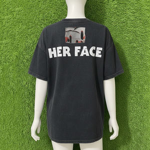 Camiseta Corta de Verano para Mujer, Estilo Urbano, 180g, 100% Algodón, Corte Regular, Estampado Gráfico por Transferencia de Calor, Personalizable - Product Image 2