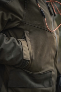 Men's Waterproof Breathable Hunting <b>Jacket</b>, <b>Camouflage</b>, Outdoor Shooting Hunting Apparel, Tactical Use - Product Image 3