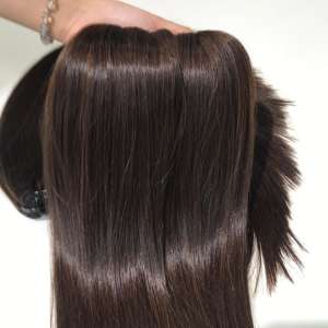 ผมช็อกโกแลตสำหรับต่อผมมนุษย์ผมบริสุทธิ์100กรัม - Product Image 3