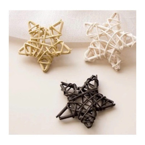 Vietnam Woven Rattan Bell <b>Ornaments</b> Crafted for Christmas <b>Tree</b> Styling Rustic Interiors and Holiday Gift Collections - Product Image 3
