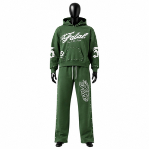 Sudadera con Capucha Naranja para Hombre, Informal, de Algodón, Felpa Francesa, con Logotipo Estampado, Bolsillo, Estilo Urbano Otoñal, Corte Regular - Product Image 5