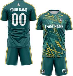 Uniforme de Fútbol Deportivo Económico 2026, Personalizable con Logotipo, Conjunto de Camiseta de Fútbol en Blanco, Ropa Deportiva de Moda - Product Image 1