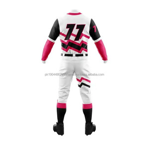 Conjunto de Uniforme de Béisbol/Sóftbol de Talla Grande con Diseño Personalizado, Tela Impresa de Alta Calidad, Secado Rápido, Transpirable, Color y Logotipo Personalizables - Product Image 3