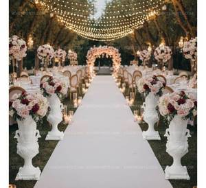 Maceta Clásica Premium de Fibra de Vidrio, Decoración de Lujo para Entrada, Pasillo y Bodas - Product Image 4