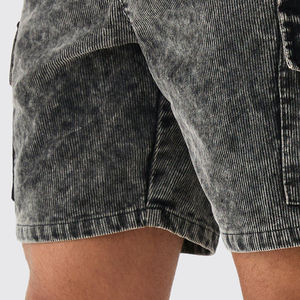 Shorts Vintage con Lavado Ácido para Uso Diario, Diseñados para un Estilo de Vida Informal y Comodidad - Product Image 4