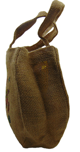 Bolsa de Yute Navideña Ecológica, Proveedor de Bolsas de Regalo de Yute para Navidad en India - Product Image 2