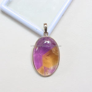 Colgante de Plata de Ley 925 sólida, joyería antigua, colgante de piedras preciosas genuinas, colgante hecho a mano, joyería elegante, regalos para mamá - Product Image 6