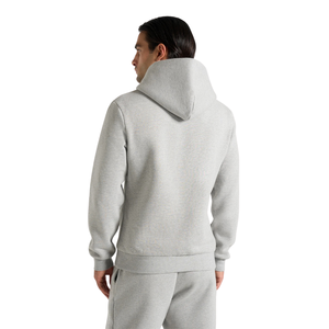 Sudadera con capucha para hombre, estilo urbano, de peso pesado, con cordón en la cintura, bolsillo canguro y puños en los tobillos, corte regular, dos piezas. - Product Image 2