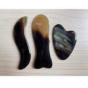 Herramienta de Masaje Gua Sha Profesional de Cuerno de Búfalo para Rostro, Cuello y Cuerpo - Product Image 5