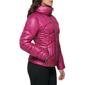 OEM Women's Puffer Jacket Custom Logo <b>Winter</b> <b>Quilted</b> Down Alternative Coat Lightweight Insulated Outdoor Fashion Jacket - Product Image 2