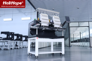 Máquina de Bordar Económica con Garantía de 10 Años, Alta Calidad, 400*500mm, 1200 Spm, <span class=keywords><strong>2</strong></span> <span class=keywords><strong>Cabezales</strong></span>, Computadora, para Gorras, Tipo Brother - Product Image 2