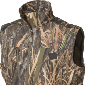 Gilet de chasse GRACE SIGN pour l'extérieur, tissu Oxford, camouflage, imperméable, respirant, coupe-vent, fermeture éclair, unisexe, polyester/coton - Product Image 5